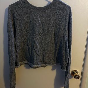 Cropped thin Crewneck